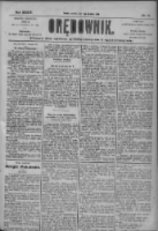 Orędownik: pismo dla spraw politycznych i społecznych 1904.04.03 R.34 Nr77