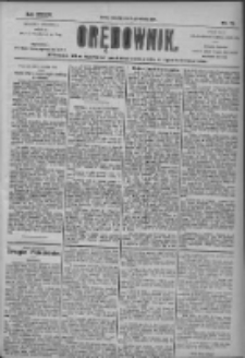 Orędownik: pismo dla spraw politycznych i społecznych 1904.04.07 R.34 Nr79