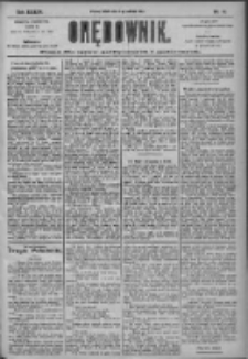 Orędownik: pismo dla spraw politycznych i społecznych 1904.04.09 R.34 Nr81