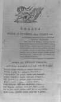 Krakus: towarzysz liberalny Pszczółki Krakowskiej od roku 1822. Pismo pięć razy w tydzień wychodzące, poświęcone narodowości i polityce tudzież dziennym zdarzeniom w kraju i stolicy Rzeczypospolitej Krakowskiej. 1822.01.16 Nr12