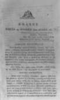 Krakus: towarzysz liberalny Pszcz&oacute;łki Krakowskiej od roku 1822. Pismo pięć razy w tydzień wychodzące, poświęcone narodowości i polityce tudzież dziennym zdarzeniom w kraju i stolicy Rzeczypospolitej Krakowskiej. 1822.01.19 Nr14