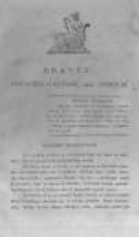 Krakus: towarzysz liberalny Pszcz&oacute;łki Krakowskiej od roku 1822. Pismo pięć razy w tydzień wychodzące, poświęcone narodowości i polityce tudzież dziennym zdarzeniom w kraju i stolicy Rzeczypospolitej Krakowskiej. 1822.02.14 Nr33