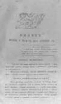 Krakus: towarzysz liberalny Pszcz&oacute;łki Krakowskiej od roku 1822. Pismo pięć razy w tydzień wychodzące, poświęcone narodowości i polityce tudzież dziennym zdarzeniom w kraju i stolicy Rzeczypospolitej Krakowskiej. 1822.03.06 Nr47