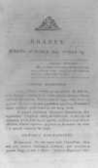 Krakus: towarzysz liberalny Pszczółki Krakowskiej od roku 1822. Pismo pięć razy w tydzień wychodzące, poświęcone narodowości i polityce tudzież dziennym zdarzeniom w kraju i stolicy Rzeczypospolitej Krakowskiej. 1822.03.23 Nr59