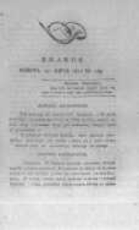 Krakus: towarzysz liberalny Pszcz&oacute;łki Krakowskiej od roku 1822. Pismo pięć razy w tydzień wychodzące, poświęcone narodowości i polityce tudzież dziennym zdarzeniom w kraju i stolicy Rzeczypospolitej Krakowskiej. 1822.07.27 Nr149