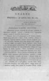 Krakus: towarzysz liberalny Pszcz&oacute;łki Krakowskiej od roku 1822. Pismo pięć razy w tydzień wychodzące, poświęcone narodowości i polityce tudzież dziennym zdarzeniom w kraju i stolicy Rzeczypospolitej Krakowskiej. 1822.07.28 Nr150