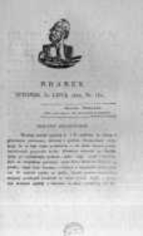 Krakus: towarzysz liberalny Pszcz&oacute;łki Krakowskiej od roku 1822. Pismo pięć razy w tydzień wychodzące, poświęcone narodowości i polityce tudzież dziennym zdarzeniom w kraju i stolicy Rzeczypospolitej Krakowskiej. 1822.07.30 Nr151