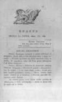 Krakus: towarzysz liberalny Pszcz&oacute;łki Krakowskiej od roku 1822. Pismo pięć razy w tydzień wychodzące, poświęcone narodowości i polityce tudzież dziennym zdarzeniom w kraju i stolicy Rzeczypospolitej Krakowskiej. 1822.07.31 Nr152