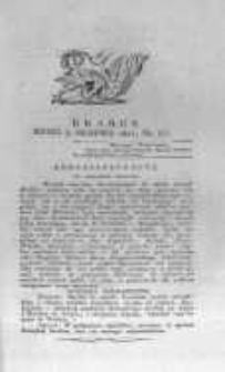 Krakus: towarzysz liberalny Pszcz&oacute;łki Krakowskiej od roku 1822. Pismo pięć razy w tydzień wychodzące, poświęcone narodowości i polityce tudzież dziennym zdarzeniom w kraju i stolicy Rzeczypospolitej Krakowskiej. 1822.08.07 Nr157