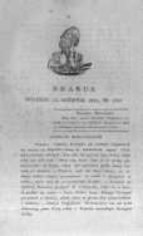 Krakus: towarzysz liberalny Pszcz&oacute;łki Krakowskiej od roku 1822. Pismo pięć razy w tydzień wychodzące, poświęcone narodowości i polityce tudzież dziennym zdarzeniom w kraju i stolicy Rzeczypospolitej Krakowskiej. 1822.08.13 Nr161