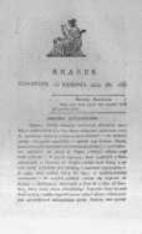 Krakus: towarzysz liberalny Pszcz&oacute;łki Krakowskiej od roku 1822. Pismo pięć razy w tydzień wychodzące, poświęcone narodowości i polityce tudzież dziennym zdarzeniom w kraju i stolicy Rzeczypospolitej Krakowskiej. 1822.08.15 Nr163