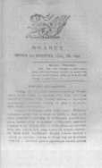 Krakus: towarzysz liberalny Pszcz&oacute;łki Krakowskiej od roku 1822. Pismo pięć razy w tydzień wychodzące, poświęcone narodowości i polityce tudzież dziennym zdarzeniom w kraju i stolicy Rzeczypospolitej Krakowskiej. 1822.08.21 Nr167