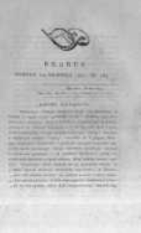 Krakus: towarzysz liberalny Pszcz&oacute;łki Krakowskiej od roku 1822. Pismo pięć razy w tydzień wychodzące, poświęcone narodowości i polityce tudzież dziennym zdarzeniom w kraju i stolicy Rzeczypospolitej Krakowskiej. 1822.08.24 Nr169