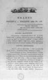 Krakus: towarzysz liberalny Pszcz&oacute;łki Krakowskiej od roku 1822. Pismo pięć razy w tydzień wychodzące, poświęcone narodowości i polityce tudzież dziennym zdarzeniom w kraju i stolicy Rzeczypospolitej Krakowskiej. 1822.09.01 Nr175