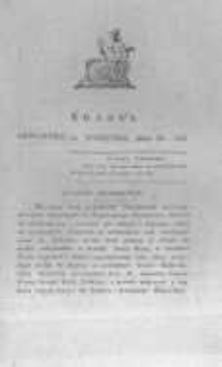Krakus: towarzysz liberalny Pszcz&oacute;łki Krakowskiej od roku 1822. Pismo pięć razy w tydzień wychodzące, poświęcone narodowości i polityce tudzież dziennym zdarzeniom w kraju i stolicy Rzeczypospolitej Krakowskiej. 1822.09.12 Nr183