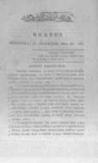 Krakus: towarzysz liberalny Pszcz&oacute;łki Krakowskiej od roku 1822. Pismo pięć razy w tydzień wychodzące, poświęcone narodowości i polityce tudzież dziennym zdarzeniom w kraju i stolicy Rzeczypospolitej Krakowskiej. 1822.09.15 Nr185