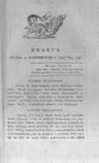 Krakus: towarzysz liberalny Pszcz&oacute;łki Krakowskiej od roku 1822. Pismo pięć razy w tydzień wychodzące, poświęcone narodowości i polityce tudzież dziennym zdarzeniom w kraju i stolicy Rzeczypospolitej Krakowskiej. 1822.10.02 Nr197