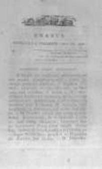 Krakus: towarzysz liberalny Pszczółki Krakowskiej od roku 1822. Pismo pięć razy w tydzień wychodzące, poświęcone narodowości i polityce tudzież dziennym zdarzeniom w kraju i stolicy Rzeczypospolitej Krakowskiej. 1822.10.06 Nr200