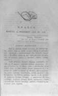 Krakus: towarzysz liberalny Pszczółki Krakowskiej od roku 1822. Pismo pięć razy w tydzień wychodzące, poświęcone narodowości i polityce tudzież dziennym zdarzeniom w kraju i stolicy Rzeczypospolitej Krakowskiej. 1822.10.12 Nr204