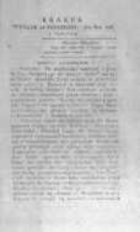 Krakus: towarzysz liberalny Pszcz&oacute;łki Krakowskiej od roku 1822. Pismo pięć razy w tydzień wychodzące, poświęcone narodowości i polityce tudzież dziennym zdarzeniom w kraju i stolicy Rzeczypospolitej Krakowskiej. 1822.10.15 Nr206