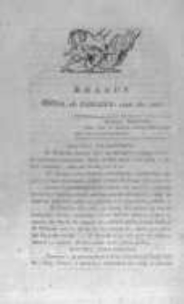 Krakus: towarzysz liberalny Pszcz&oacute;łki Krakowskiej od roku 1822. Pismo pięć razy w tydzień wychodzące, poświęcone narodowości i polityce tudzież dziennym zdarzeniom w kraju i stolicy Rzeczypospolitej Krakowskiej. 1822.10.16 Nr207