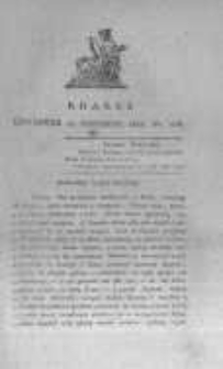 Krakus: towarzysz liberalny Pszcz&oacute;łki Krakowskiej od roku 1822. Pismo pięć razy w tydzień wychodzące, poświęcone narodowości i polityce tudzież dziennym zdarzeniom w kraju i stolicy Rzeczypospolitej Krakowskiej. 1822.10.17 Nr208