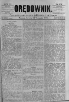 Orędownik: pismo poświęcone sprawom politycznym i spółecznym. 1881.08.20 R.11 nr101