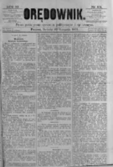 Orędownik: pismo poświęcone sprawom politycznym i spółecznym. 1881.08.20 R.11 nr101