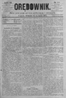 Orędownik: pismo poświęcone sprawom politycznym i sp&oacute;łecznym. 1881.08.30 R.11 nr107