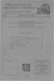 Organizacja Gospodarstwa Domowego: organ Sekcji Gospodarstwa Domowego przy Instytucie Naukowej Organizacji. 1928 R.2 nr2