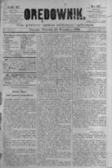 Orędownik: pismo poświęcone sprawom politycznym i spółecznym. 1881.09.20 R.11 nr119
