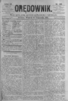 Orędownik: pismo poświęcone sprawom politycznym i sp&oacute;łecznym. 1881.09.27 R.11 nr123