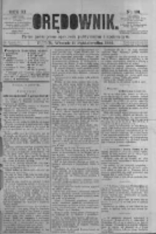 Orędownik: pismo poświęcone sprawom politycznym i sp&oacute;łecznym. 1881.10.11 R.11 nr131