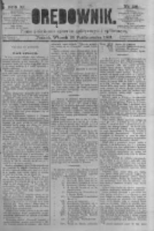 Orędownik: pismo poświęcone sprawom politycznym i spółecznym. 1881.10.25 R.11 nr139