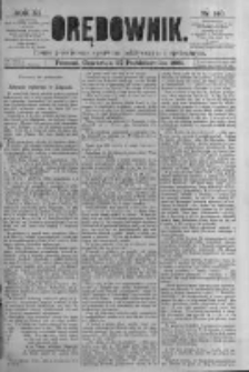 Orędownik: pismo poświęcone sprawom politycznym i sp&oacute;łecznym. 1881.10.27 R.11 nr140