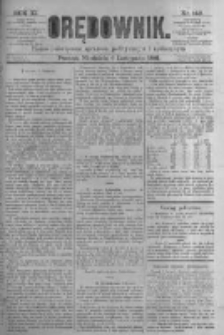 Orędownik: pismo poświęcone sprawom politycznym i sp&oacute;łecznym. 1881.11.06 R.11 nr146