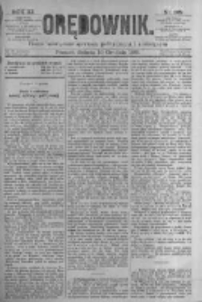 Orędownik: pismo poświęcone sprawom politycznym i spółecznym. 1881.12.10 R.11 nr165