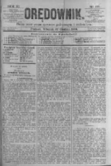 Orędownik: pismo poświęcone sprawom politycznym i sp&oacute;łecznym. 1881.12.27 R.11 nr175