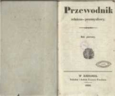 Przewodnik Rolniczo-Przemysłowy. 1836 R.1 No.1