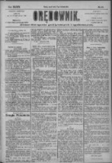 Orędownik: pismo dla spraw politycznych i społecznych 1904.04.22 R.34 Nr92