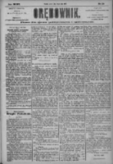 Orędownik: pismo dla spraw politycznych i społecznych 1904.05.14 R.34 Nr110