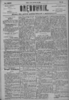 Orędownik: pismo dla spraw politycznych i społecznych 1904.05.15 R.34 Nr111