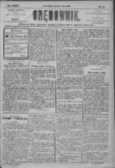 Orędownik: pismo dla spraw politycznych i społecznych 1904.06.19 R.34 Nr139