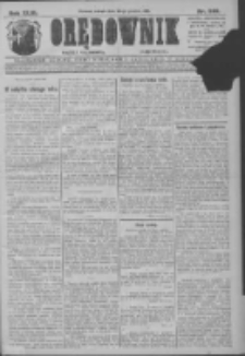 Orędownik: najstarsze ludowe pismo narodowe i katolickie w Wielkopolsce 1913.12.20 R.43 Nr292
