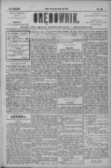 Orędownik: pismo dla spraw politycznych i społecznych 1904.07.26 R.34 Nr169