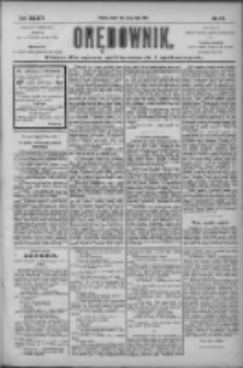 Orędownik: pismo dla spraw politycznych i społecznych 1904.07.29 R.34 Nr172