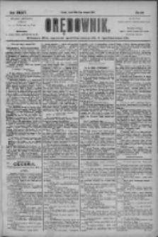 Orędownik: pismo dla spraw politycznych i społecznych 1904.08.10 R.34 Nr182