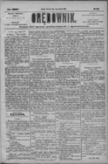 Orędownik: pismo dla spraw politycznych i społecznych 1904.08.14 R.34 Nr186