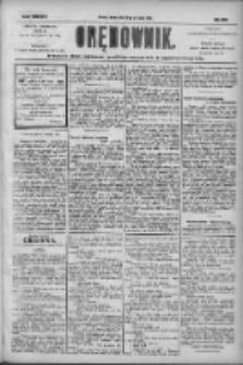 Orędownik: pismo dla spraw politycznych i społecznych 1904.09.28 R.34 Nr222