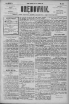 Orędownik: pismo dla spraw politycznych i społecznych 1904.09.29 R.34 Nr223